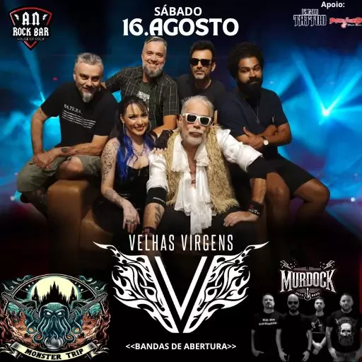 AN Rock Bar - Poá - SP - Ogros do Século Passado - Velhas 40 anos