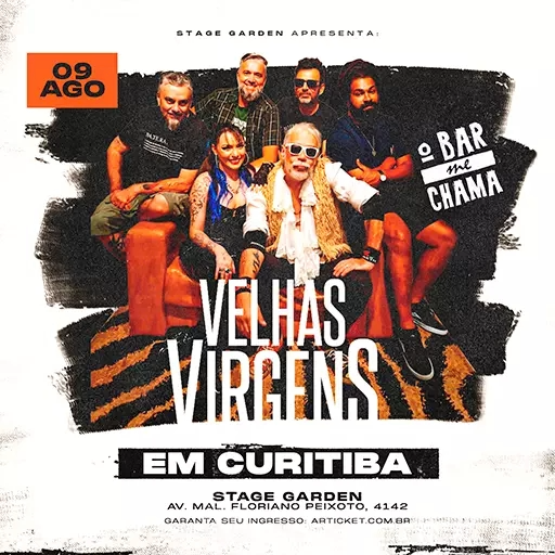 Stage garden - Curitiba - PR - Ogros do século passado - Velhas 40 anos