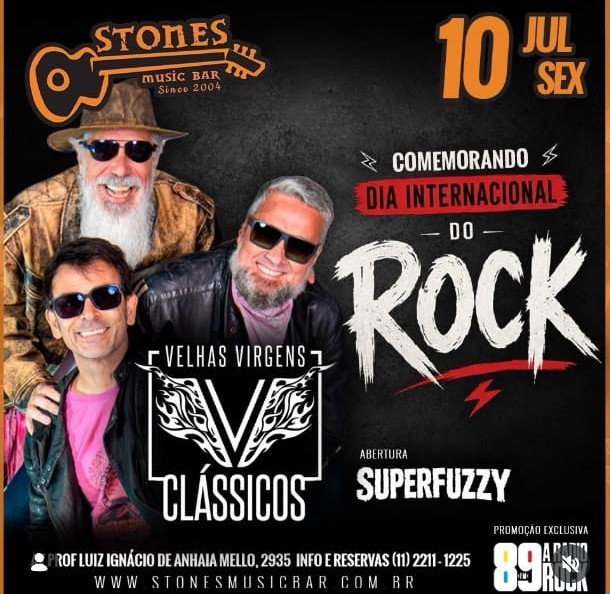 Stones bar - São Paulo - SP - Ogros do Século Passado - Velhas 40 anos